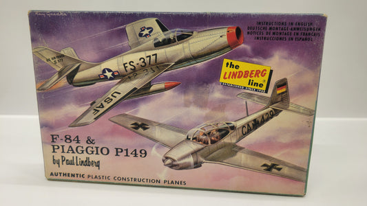 (Pre Owned) F-84 & Piaggio P149  box scale #431:39