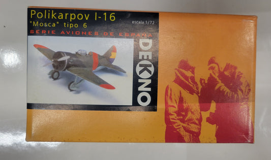 (Pre Owned) Polikarpov I-16 Mosca tipo 6 1/72 Dekno