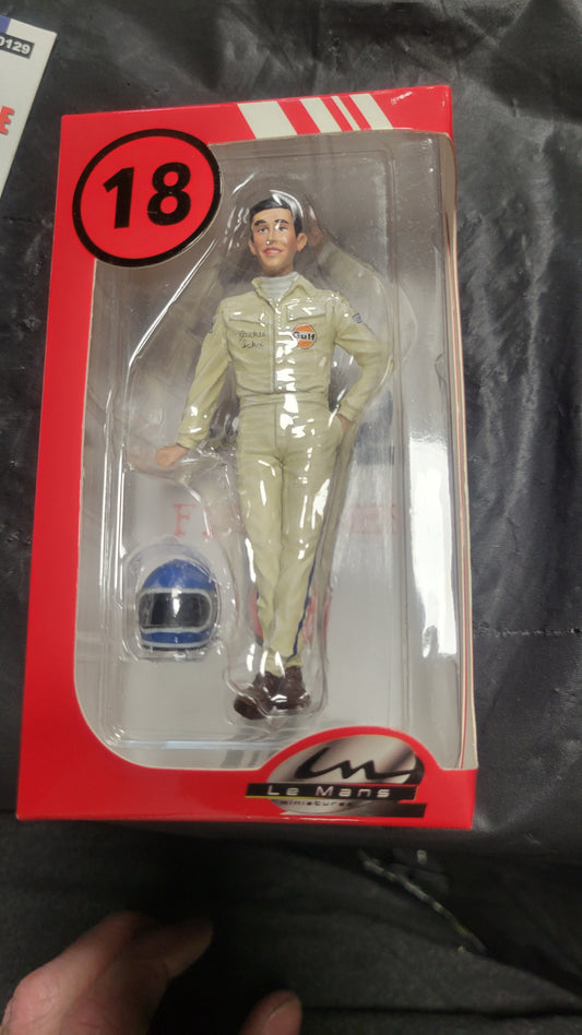 (Pre Owned) Le Mans Miniatures Figurine 1:18 Jacky Ickx 1969 FLM118007