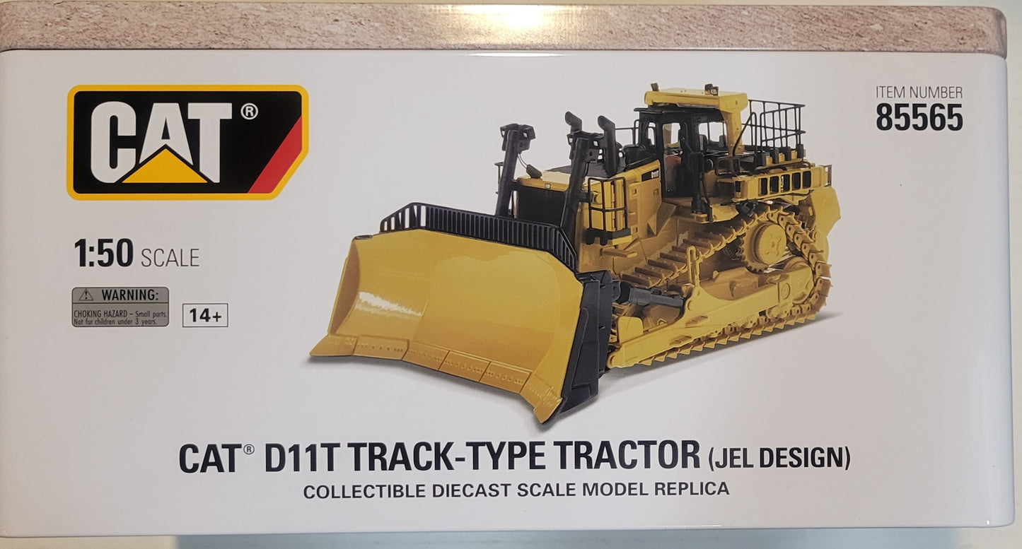 (Pre Owned) Cat D11T Track-Type Tractor 1:50 85565 tin box