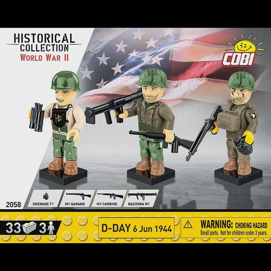Cobi Historical Collection WWII: 2058 D-Day 6 Jun 1944