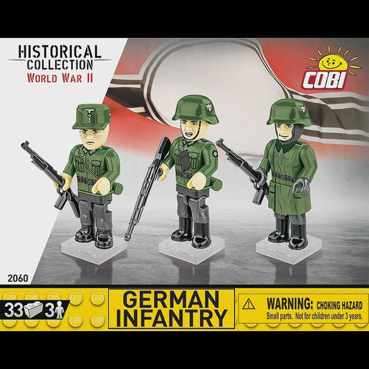 Cobi Historical Collection WWII: 2060 German Infantry 33 PCS