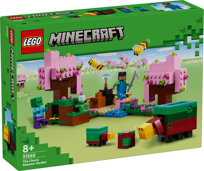 Lego Minecraft: The Cherry Blossom Garden 21260