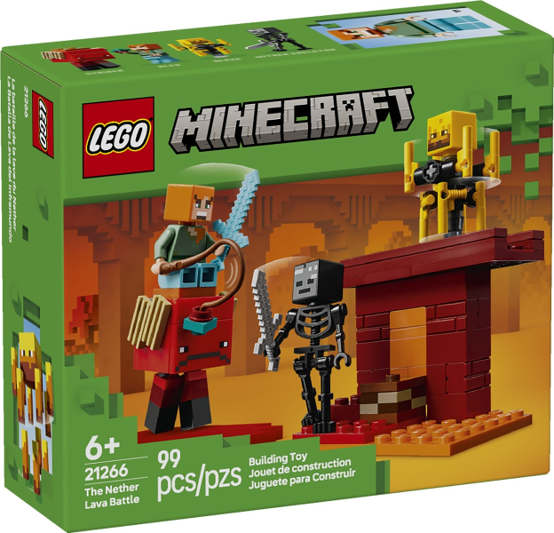 Lego Minecraft: The Nether Lava Battle 21266