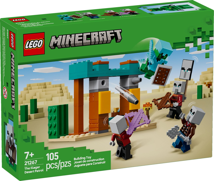 Lego Minecraft: The Illager Desert Patrol 21267