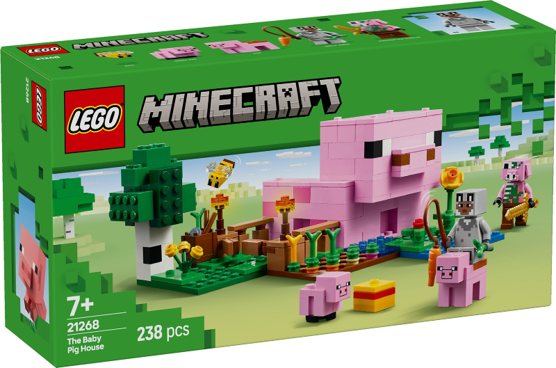 Lego Minecraft: The Baby Pig House 21268