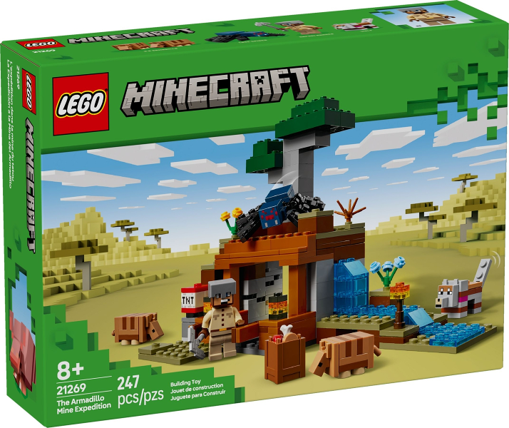 Lego Minecraft: The Armadillo Mine Expedition 21269