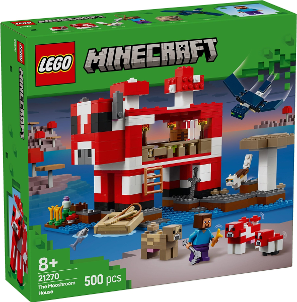 Lego Minecraft: The Mooshroom House 21270