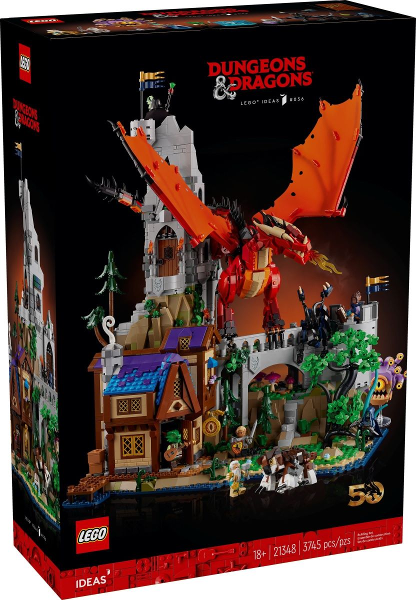 Lego Ideas: Dungeons & Dragons: Red Dragon's Tale 21348