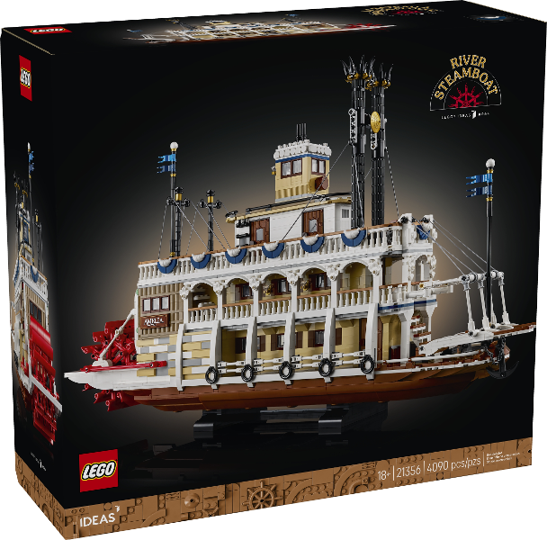 Lego Ideas (Cuusoo): River Steamboat 21356