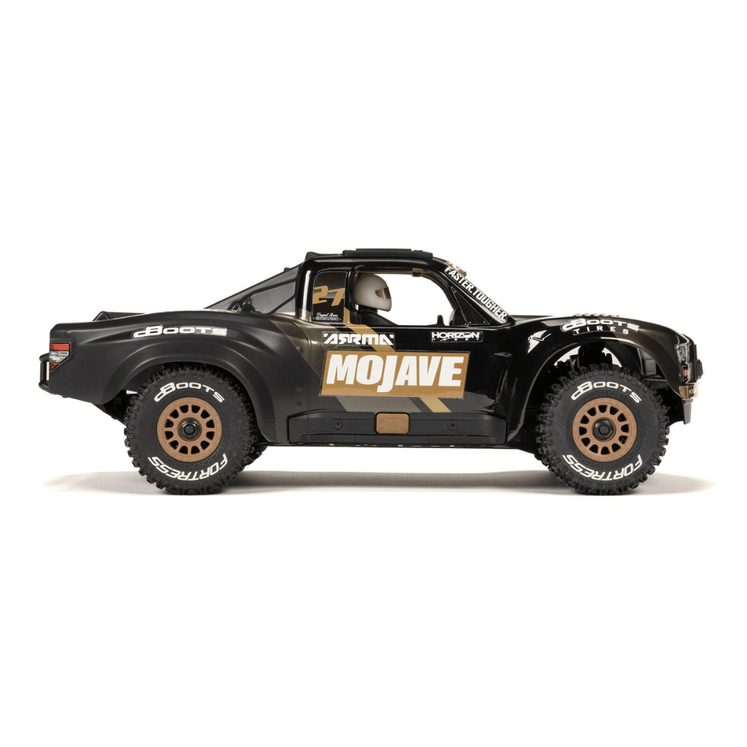 Arrma Mojave Grom 223S BLX 1/18 Brushless RTR 4WD Desert Truck (Black) w/SLT2 2.4GHz Radio - ARA2304T1