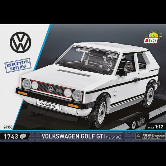 Cobi Volkswagen: 24358 Golf GTI (1976-1983) - Executive Edition 1/12 1743 PCS