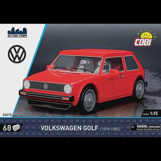 Cobi Volkswagen: 24613 Golf (1974-1983) 1/35 68 PCS