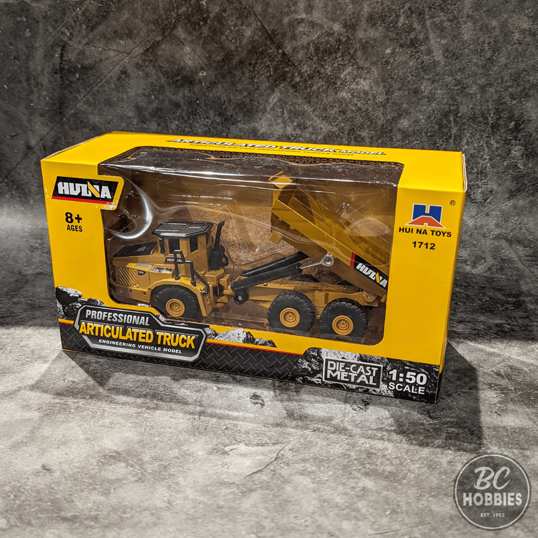 HuiNa Static Alloy Dump Truck 1/50  - 1712