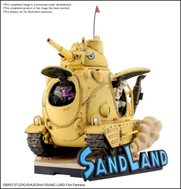 Sand Land Tank #104 1/35 #5066272 by Bandai