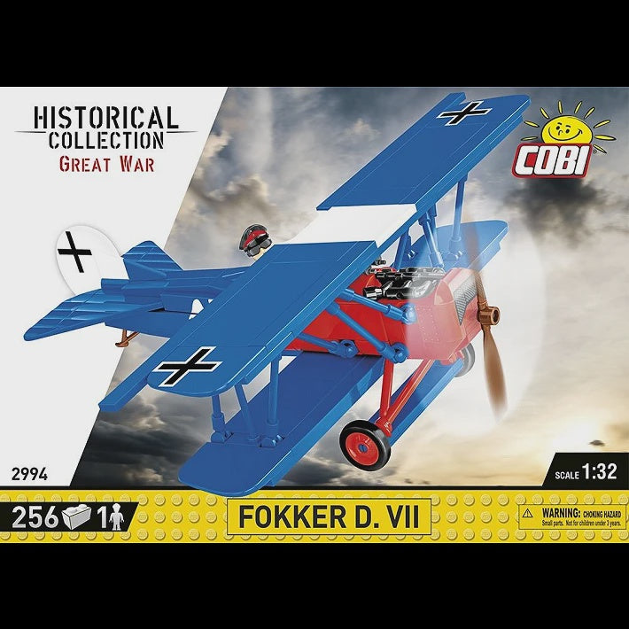 Cobi Historical Collection Great War: 2994 Fokker D.VII 1/32 256 PCS