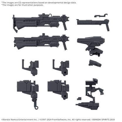 30MM Option Parts Set Armored Core VI Fires Of Rubicon Weapon Set 03 #5068336 by Bandai