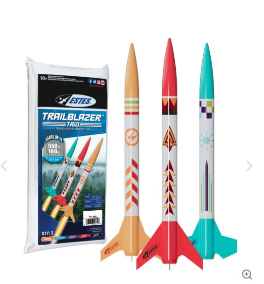 Trailblazer Trio Model Rocket Kit