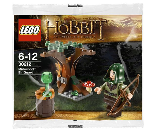 Lego The Hobbit: Mirkwood Elf Guard polybag 30212