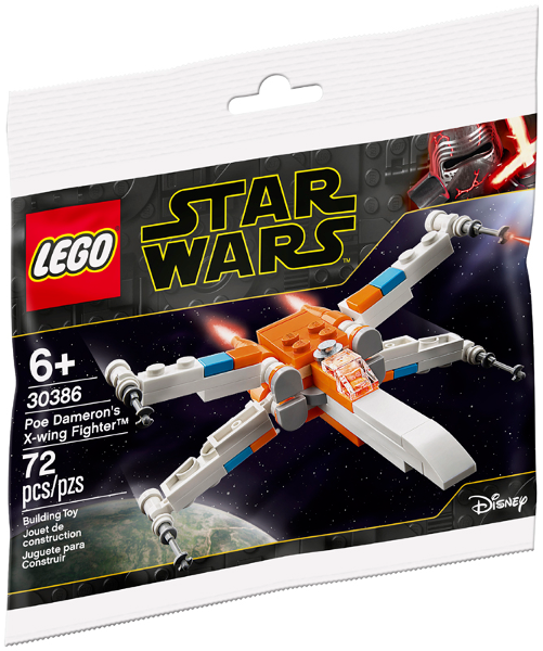 Lego Star Wars: Poe Dameron's X-wing Fighter Polybag 30386