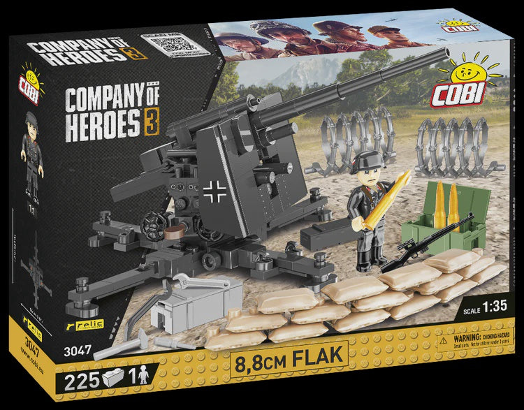 Cobi Company of Heroes 3: Flak 8.8 cm 225 PCS