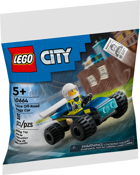 Lego City: Police Off-Road Buggy Car polybag 30664
