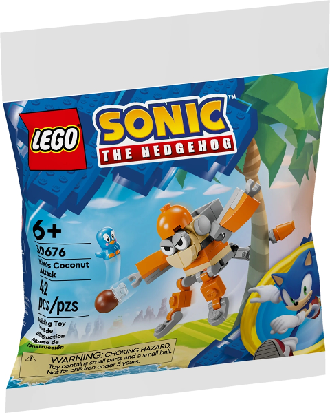 Lego Sonic the Hedgehog: Kiki's Coconut Attack Polybag 30676