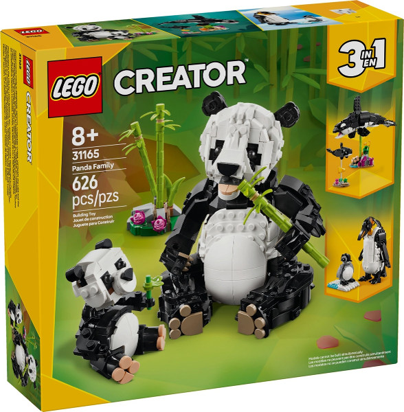 Lego Creator 3-in-1: Panda Family 31165