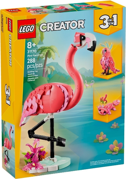 Lego Creator 3-in-1: Pink Flamingo 31170
