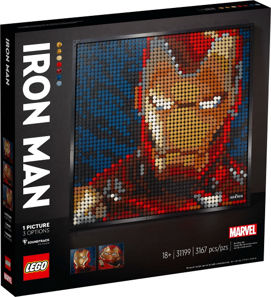 Lego Art: Iron Man 31199 Damaged Box