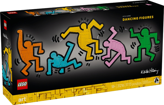 Lego Art: Keith Haring  Dancing Figures 31216