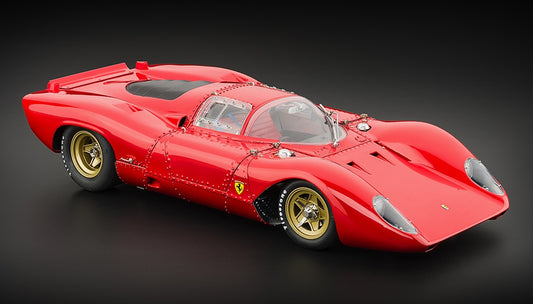 (Pre Owned) CMC Ferrari 312P Berlinetta Rennsports Coupe 1969 1:18 m-096