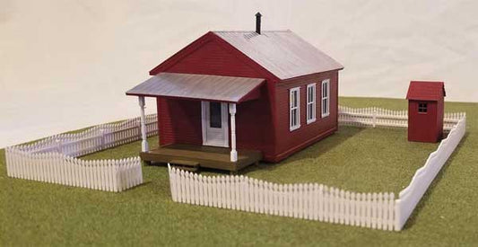 Tichy Train Group One-Room Schoolhouse - Kit #7021