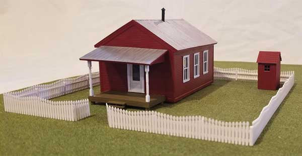 Tichy Train Group One-Room Schoolhouse - Kit #7021