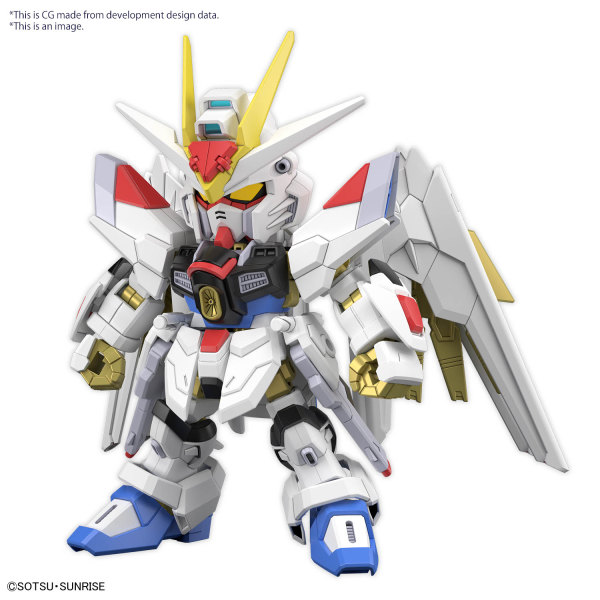 SD Gundam Cross Silhouette Mighty Strike Freedom Gundam #5067173 by Bandai