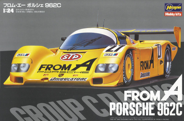 From A Porsche 962C 1/24 #20294 by Hasegawa