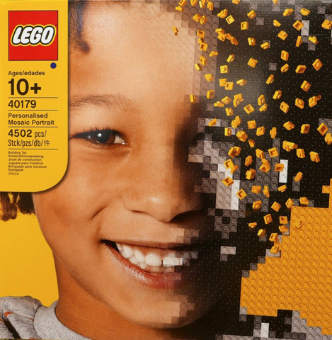 Lego Promotional: Personalised Mosaic Portrait 40179