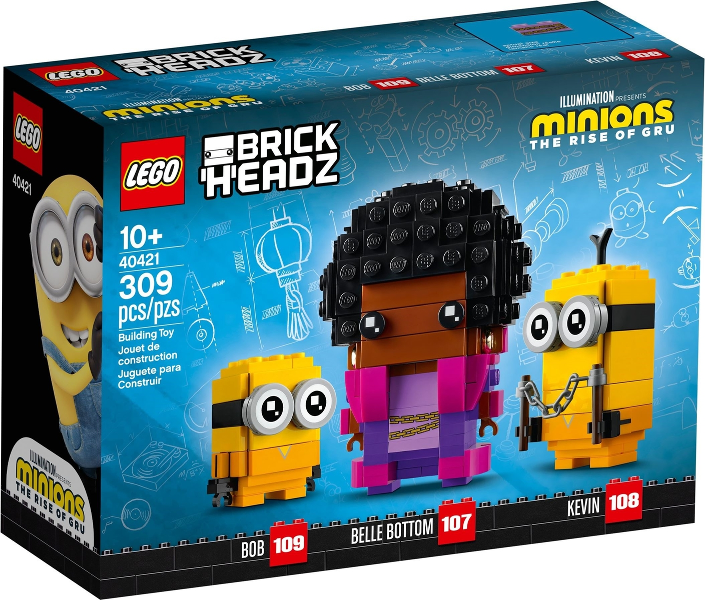 Lego Minions: Belle Bottom, Kevin & Bob 40421