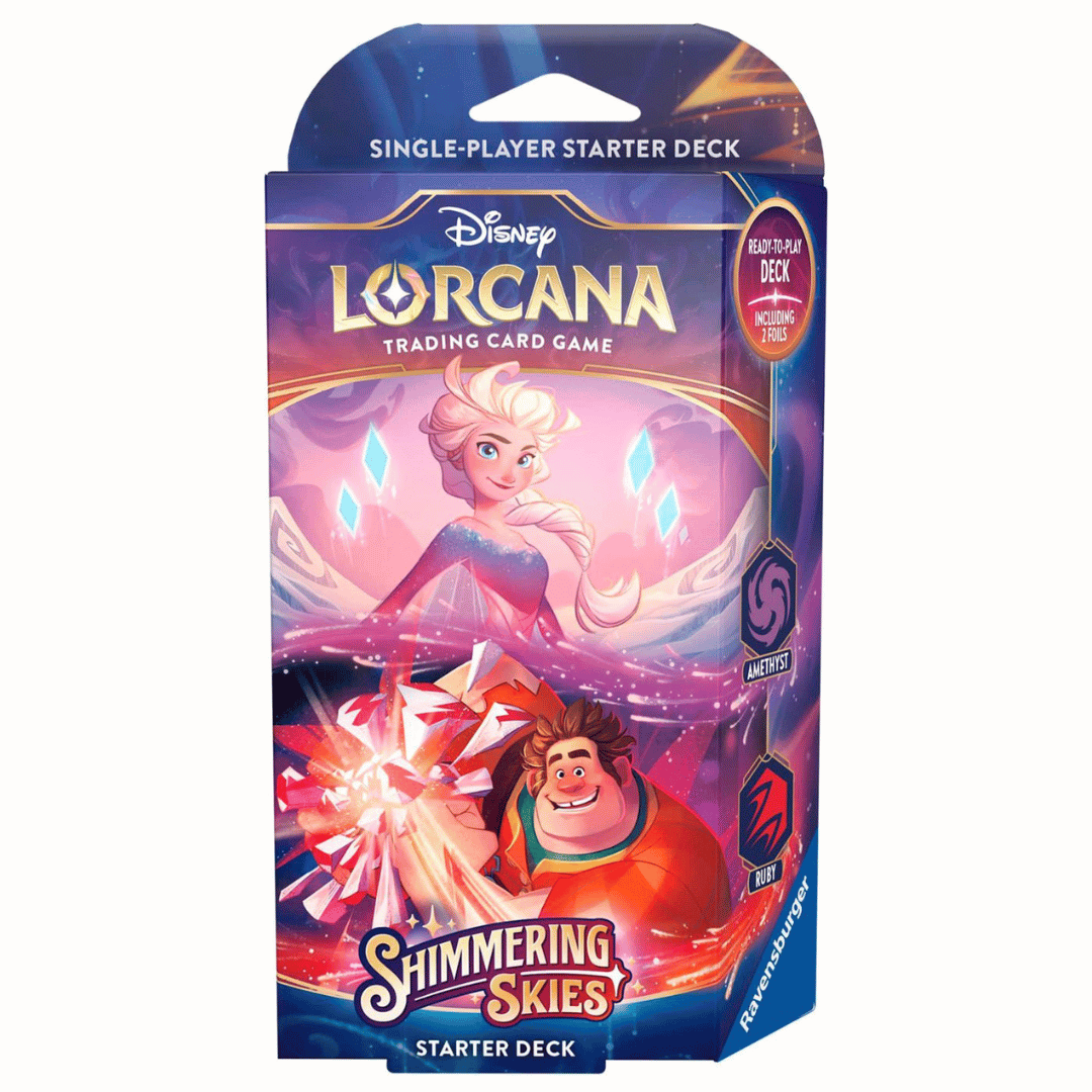 Disney Lorcana Shimmering Skies Starter Deck