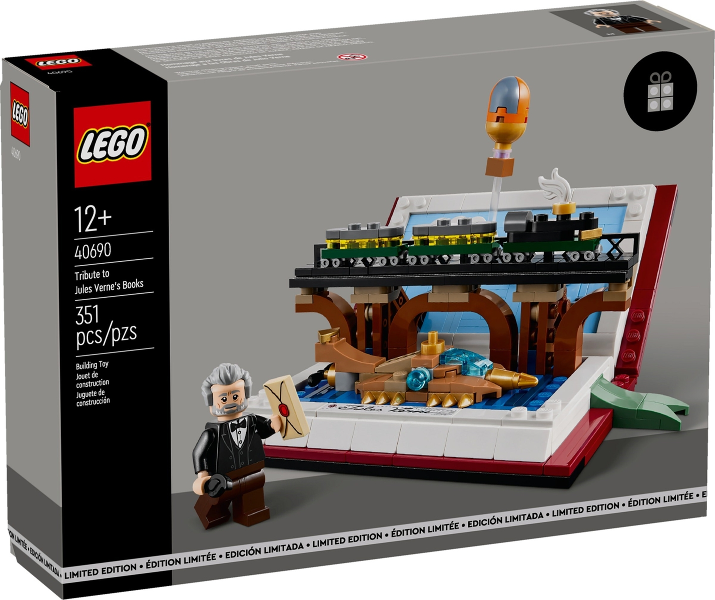 Lego Promotional:  Tribute to Jules Verne's Books 40690