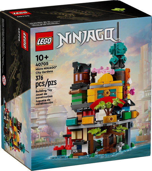 Lego Ninjago: Micro NINJAGO City Gardens 40705