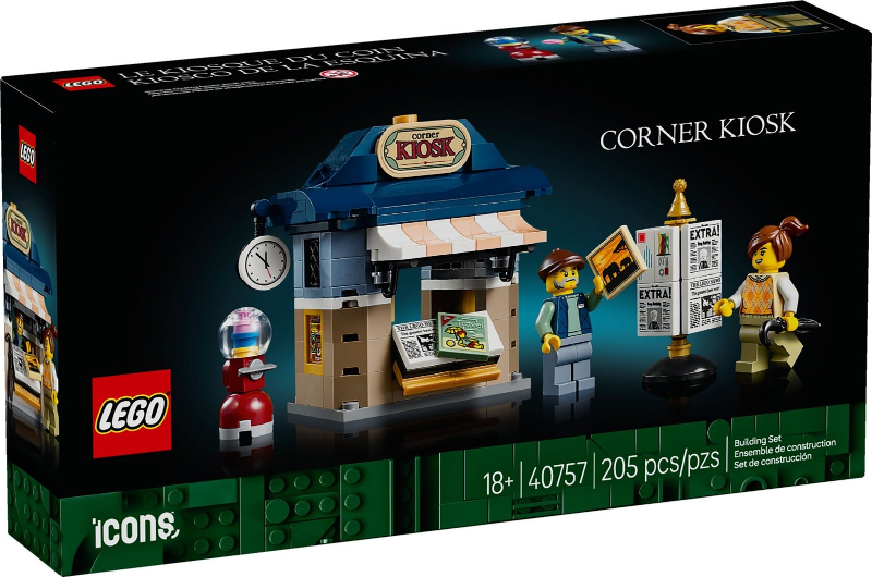 Lego Icons: Corner Kiosk 40757