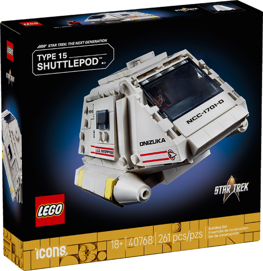 Lego Icons: Type-15 Shuttlepod 40768