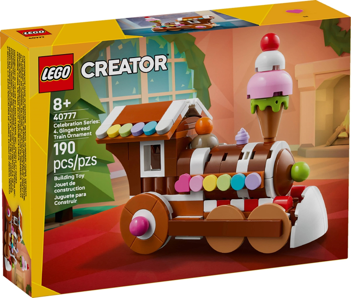 Lego Seasonal: Gingerbread Train Ornament 40777