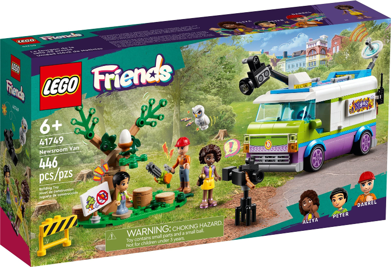 Lego Friends: Newsroom Van 41749