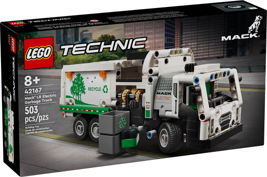 Lego Technic: Mack LR Electric Garbage Truck 42167