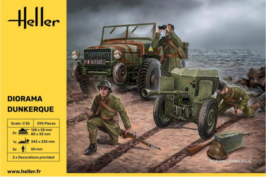 Laffly V 15 T +Cannon 1/35 #30326 by Heller