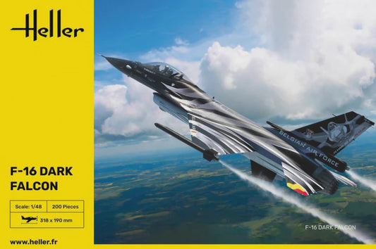 F-16 Dark Falcon 1/48 #30411 by Heller