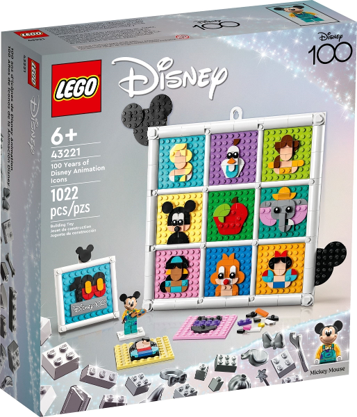 Lego Disney: 100 Years of Disney Animation Icons 43221