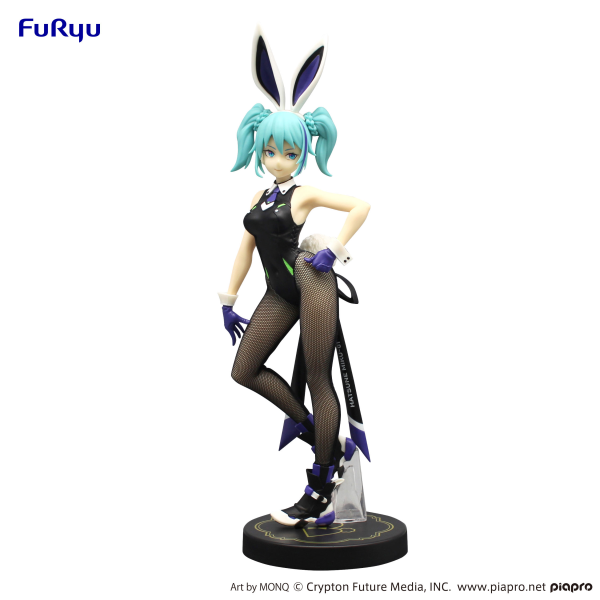 Hatsune Miku BiCute Bunnies FuRyu Figure Street Violet Color ver.